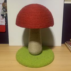 Mushroom Cat Scratch Pad 