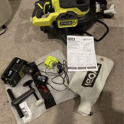 Ryobi Table  Cordless 7-1/4  With Owner Manual