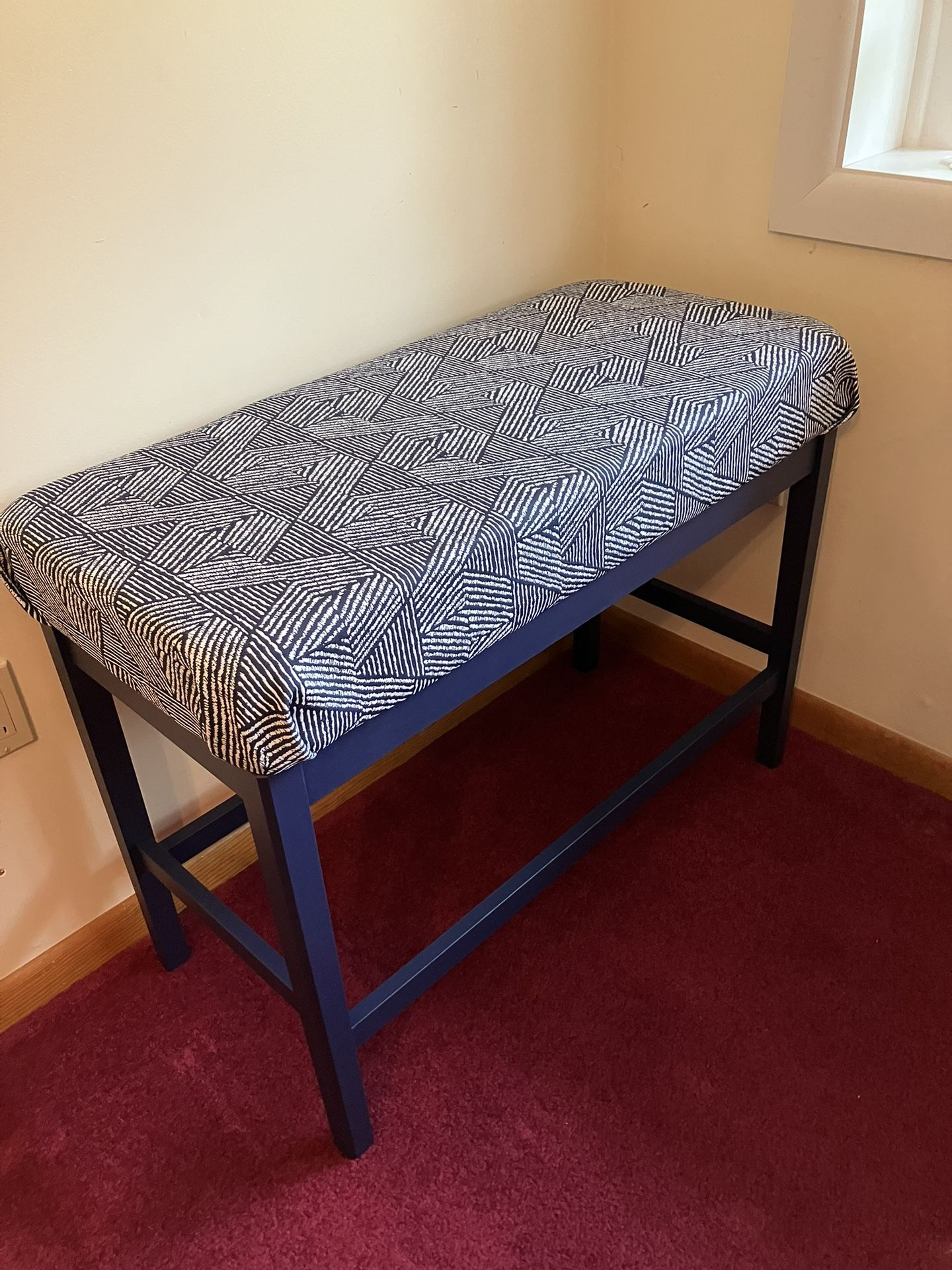 BENCH - Extra Tall (see dimensions) ******PRICE CUT******