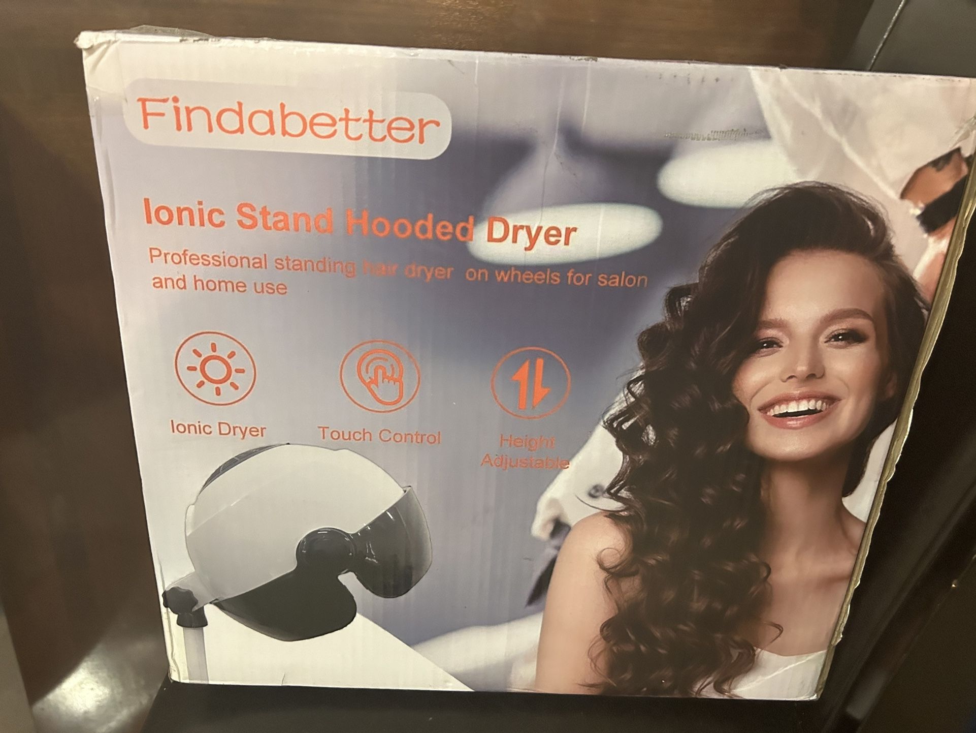 Ionic Stand Hooded Dryer 