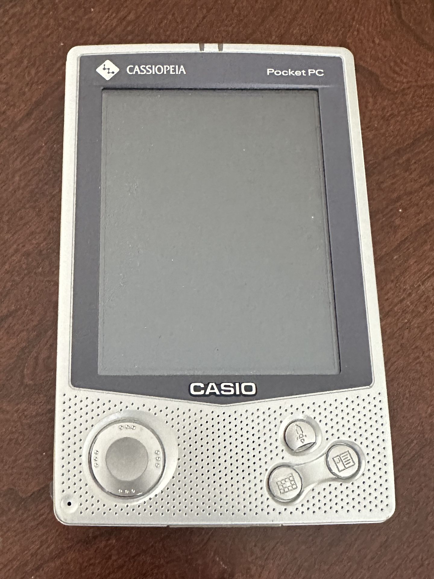 Vintage Cassiopeia Pocket PC W/ Case & Stylus Pen