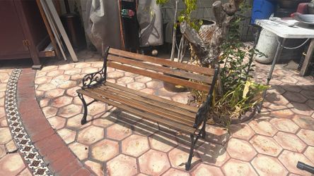 Mexican wood  bench