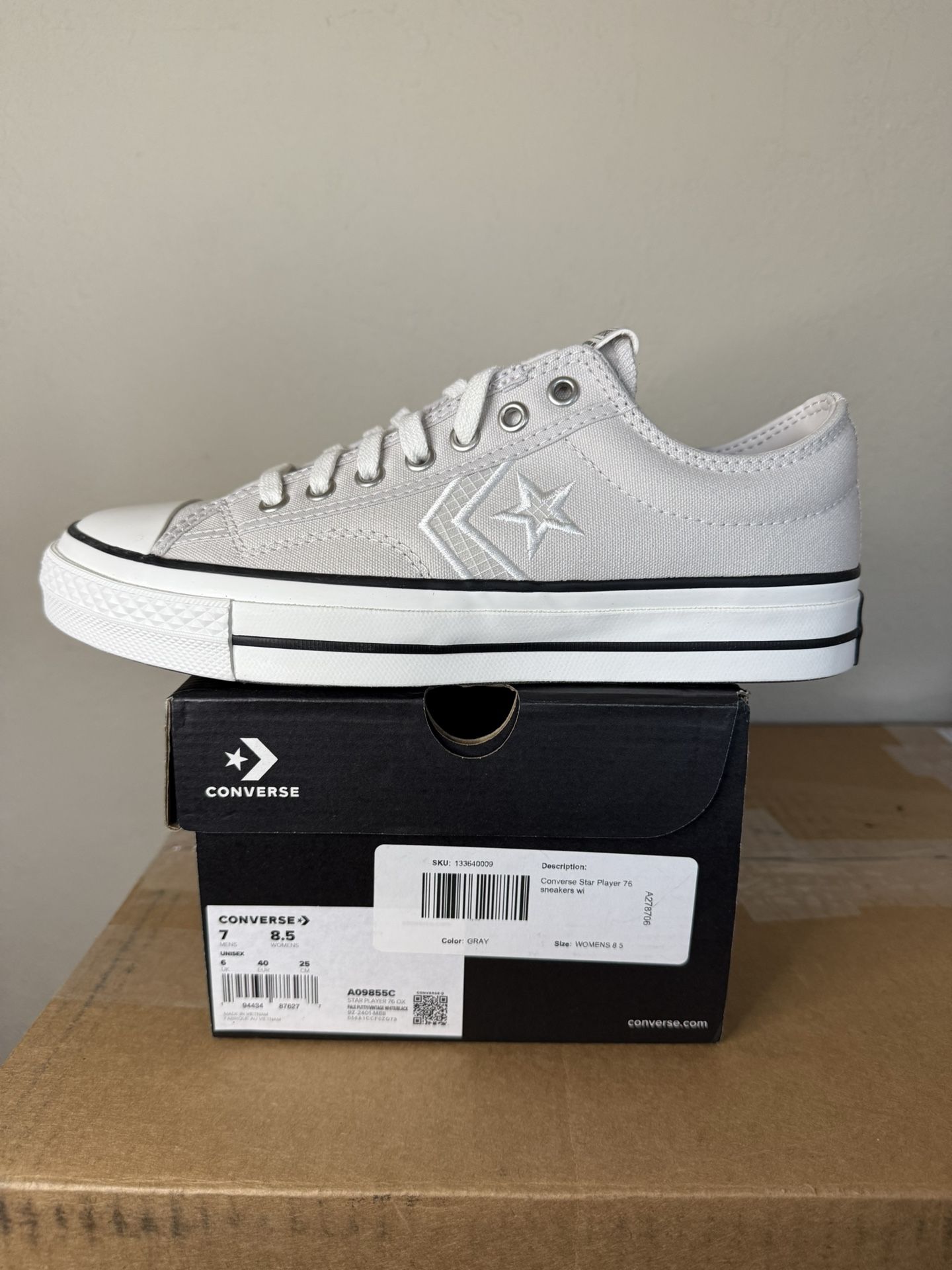 Converse Star Player White Every Size