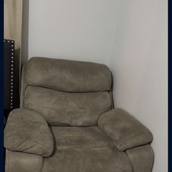 Brown Rocking Recliner 