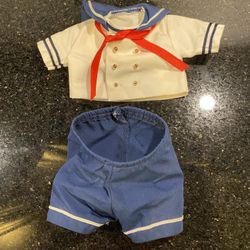 Navy Sailor Shirt & Pants for 13” Porcelain Dolls—Ashton Drake Yolanda Bello Dol