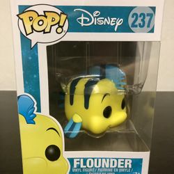 2016 Funko POP! Disney Series 9 The Little Mermaid #237 Flounder