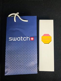 Swatch x Audemars Piguet Royal Pop Pink and Yellow (Pink Lemonade) - New with box & papers