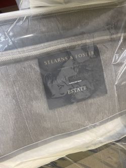 King Stearns And Foster Pillowtop Mattress