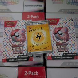 Pokemon 151 Booster Bundle