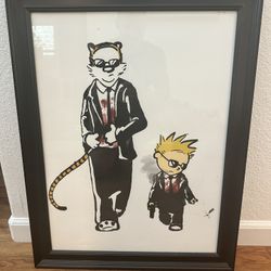 Calvin & Hobbes Framed Print 