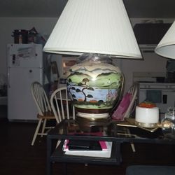 2 Lamps Beautiful Oriental