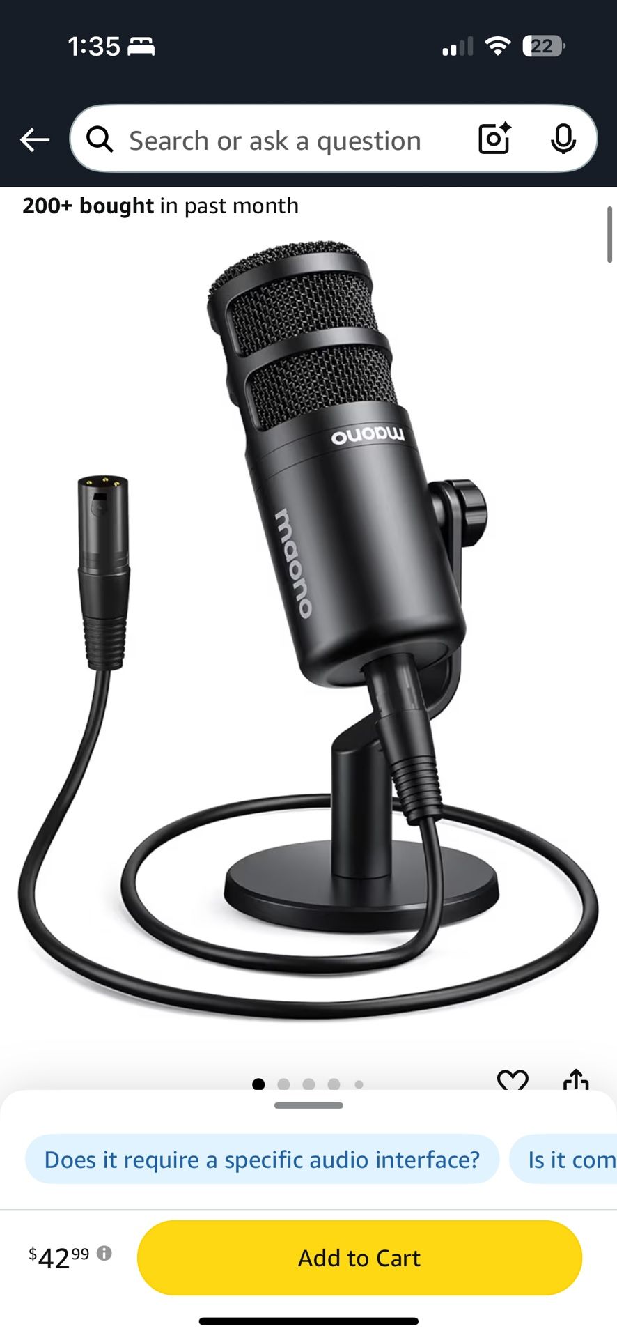 Pro Audio Bundle – 4 Maono Mics + 3 Sony Headphones – Great for Podcasting, Streaming, or Studio Use!