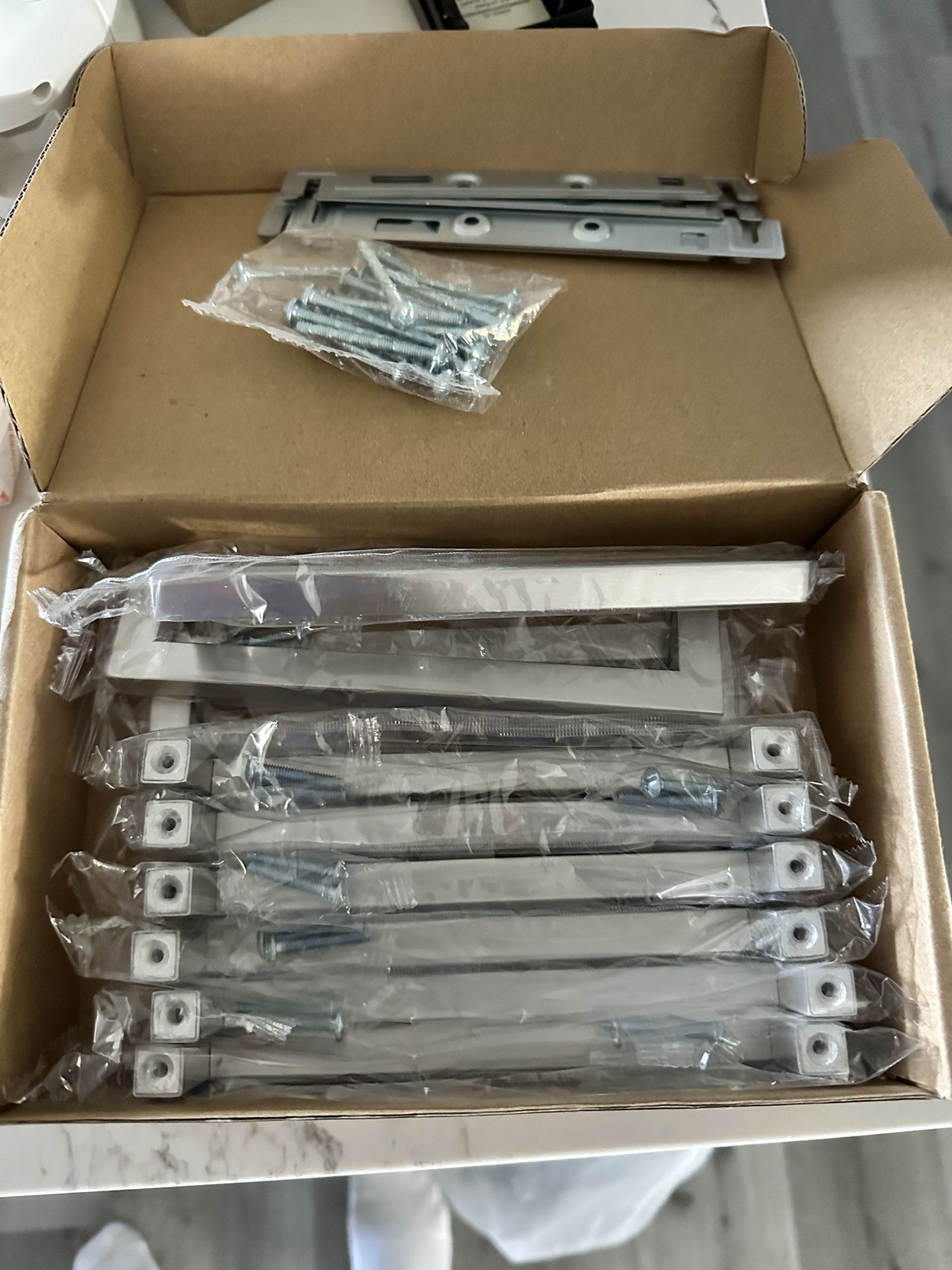 Titanium Shelf/ Cabinet Handles