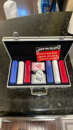 Poker Set BRAND NEW With Case