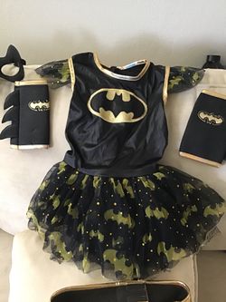 Batman girl costume little girl size small