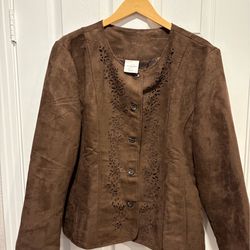 Women’s Brown Jacket Size XXL - Country Clothes - Simi Valley