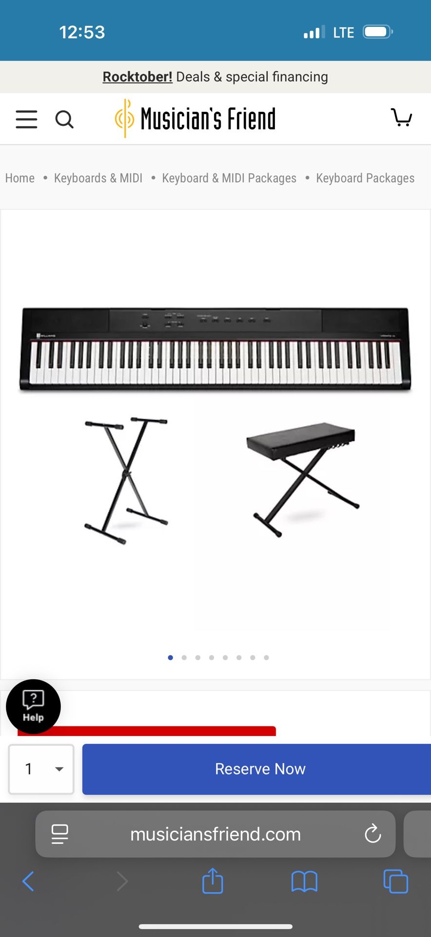 Williams Allegro Ill Keyboard Intro Package