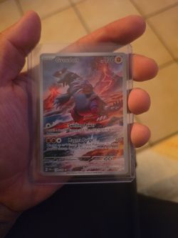 Groudon Illustration Rare Pokémon Card PAR 199/182