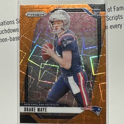 Drake Maye RC Lazer Prizm