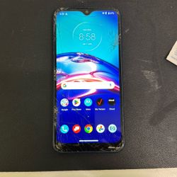 Moto e (2020) Smartphone Used Cracked display