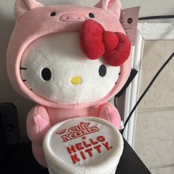 Cup Noodles x Hello Kitty plush 