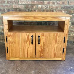 Handmade Solid Pine TV Table