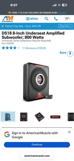 Ds18 amp and sub combo