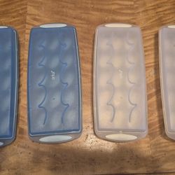 ORKA Ice Cube Tray with Flexible Silicone Bottom Easy Push Pop Out Round 1 Tray Per Pack Color May Vary