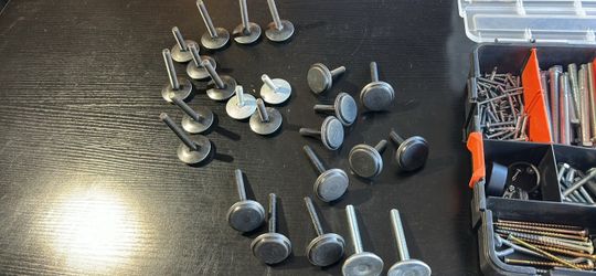 Adjustable furniture feet screws and a lot more