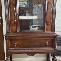 Antique Oak Armoire
