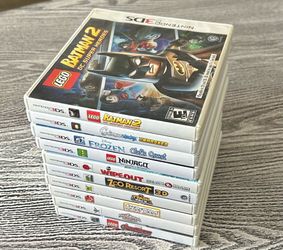 Lot of 10 Nintendo 3DS games- Low Price. $25 gets them all