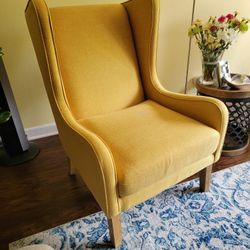 Yellow Accent Chair 