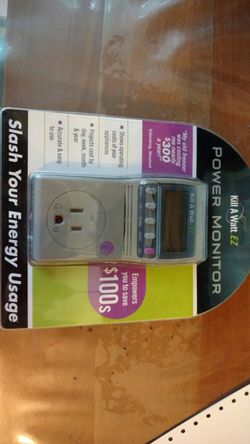 Kill a watt ez power monitor