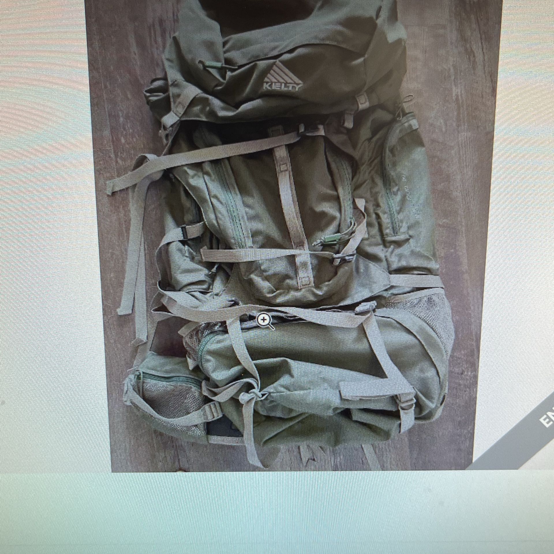 Kelty red cloud, 90 backpack hiking camping