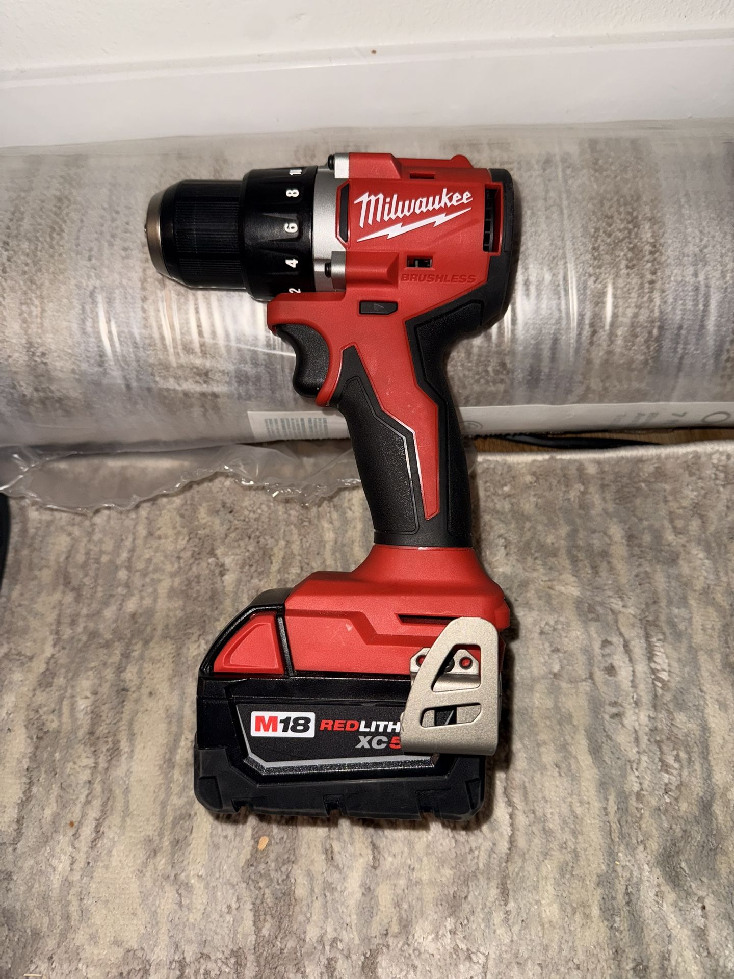 Milwaukee Drill Tool And Battery M18