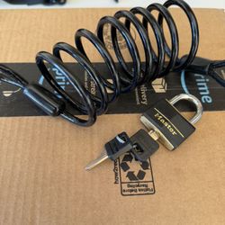Bike Lock With Cable 