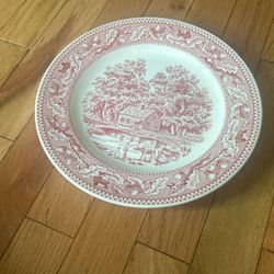 Single Memory lane dinner plate