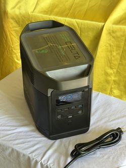 ECOFLOW DELTA EF3 PRO 1300W PORTABLE POWER STATION FOR CAMPING. RVS. EMERGENCY. RECHARGEABLE :HOME. CAR. SOLAR PANEL Key Specifications & FeaturesBat