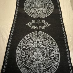 Azteca Calender Poncho/Gananes
