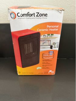 Comfort Zone CZ410RD Personal Ceramic Heater