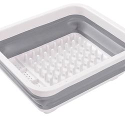 Bowl Rack Collapsible Dish Stand Countertop Drainer Dinnerware Organizer for Home Kitchen Restaurant