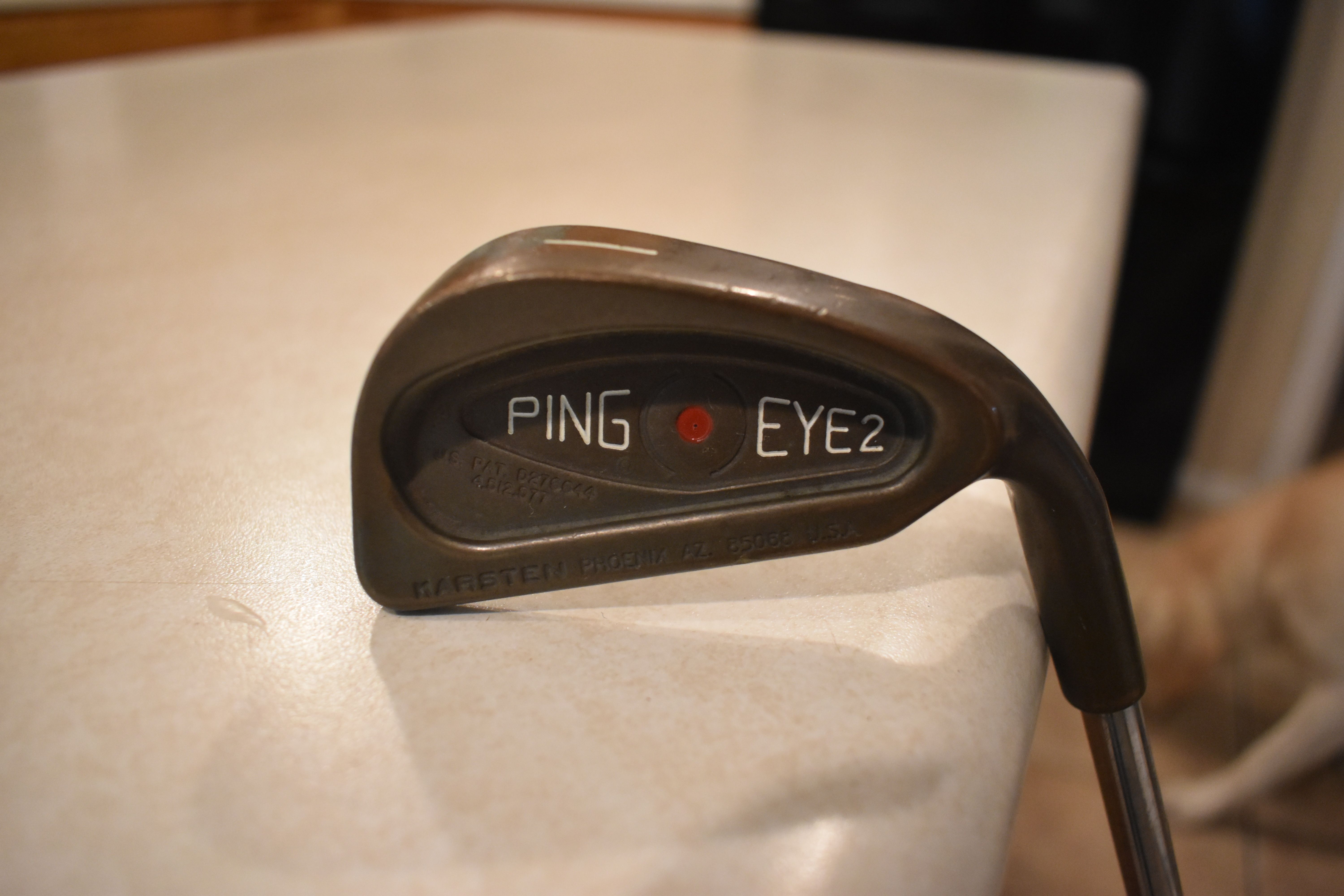 Ping Eye 2 Reds Collectible Ping Beryillum Copper Ping Eye 2 Red Dot 1 Iron for Sale in ...