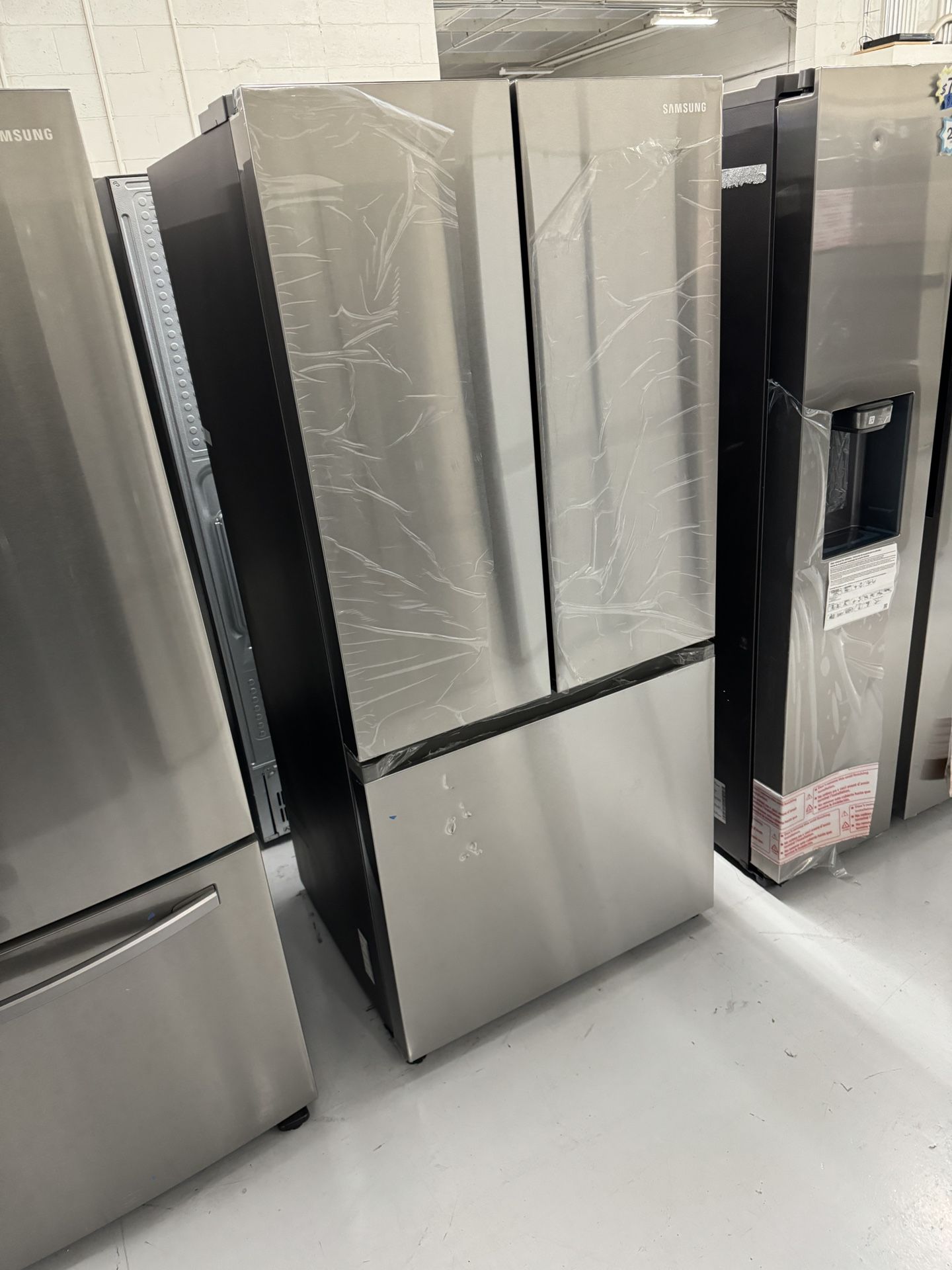 New Stainless Steel Fridge 1 Year Warranty