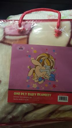 Baby girl cute blanket