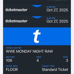 WWE MONDAY NIGHT RAW