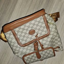 Gucci Backpack Purse With Adjustable Strap
