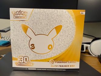 Pokemon 30th anniversary etb pokemon center