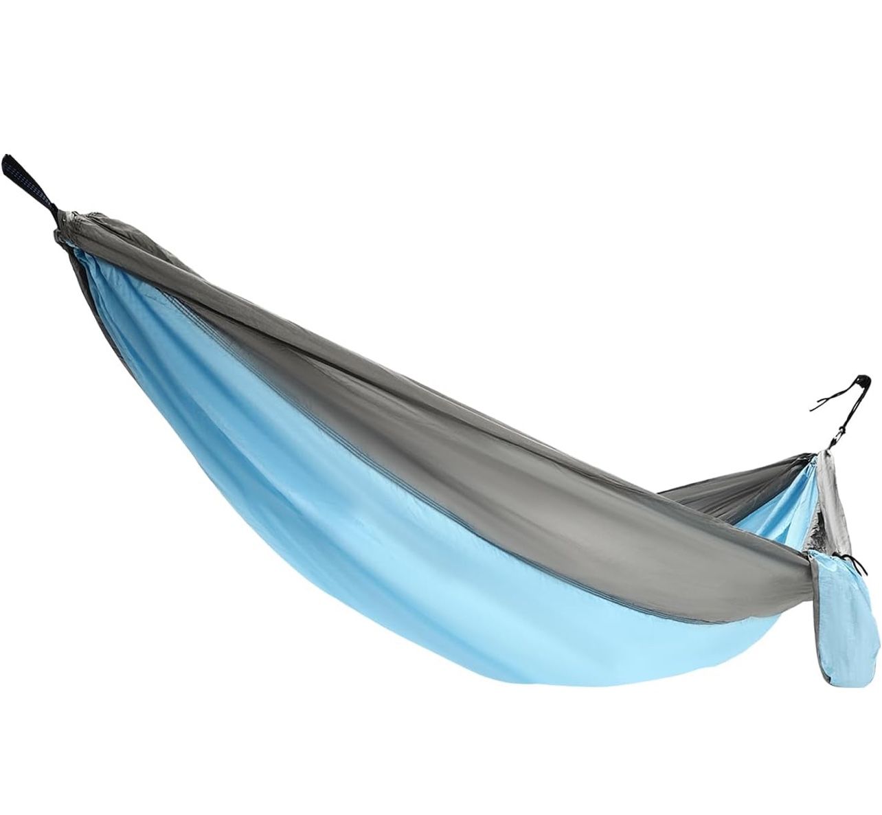 Portable Backpacking Hammock Outdoor Camping Travel Hike Hanging Bed with Staps