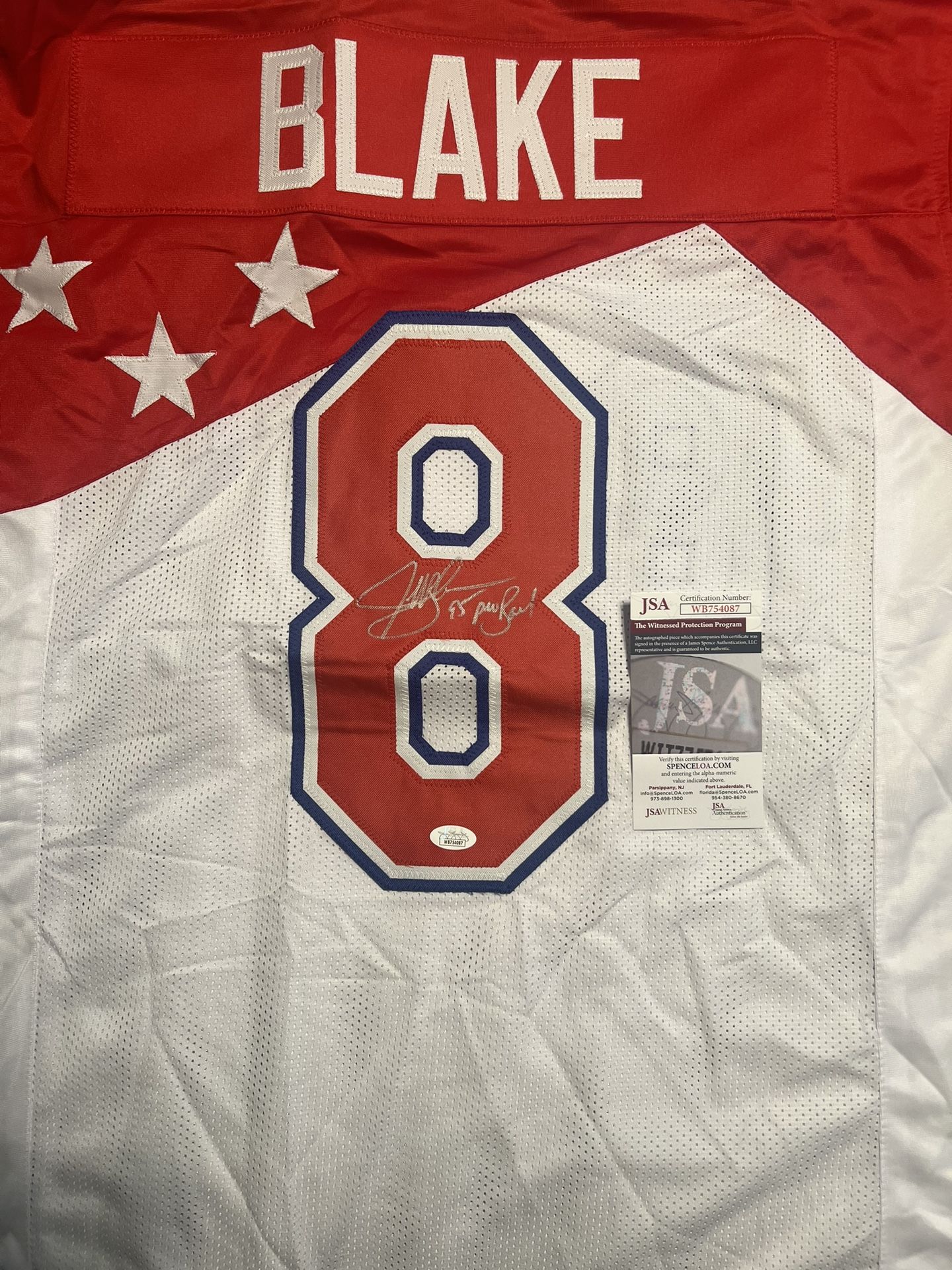 Custom Autographed Jersey