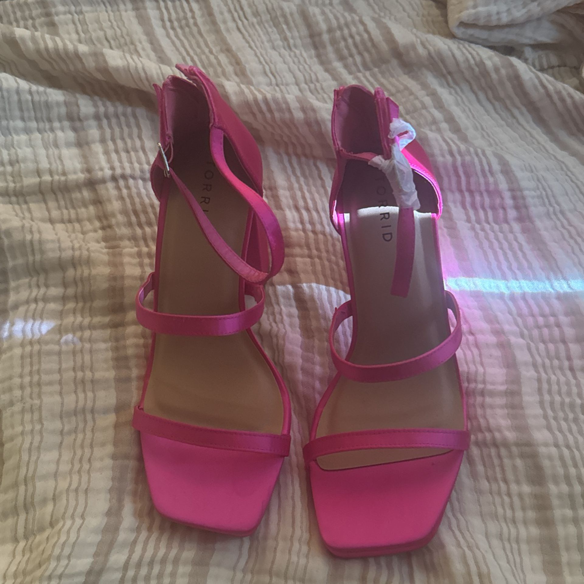 Pink Chunky Heel $20